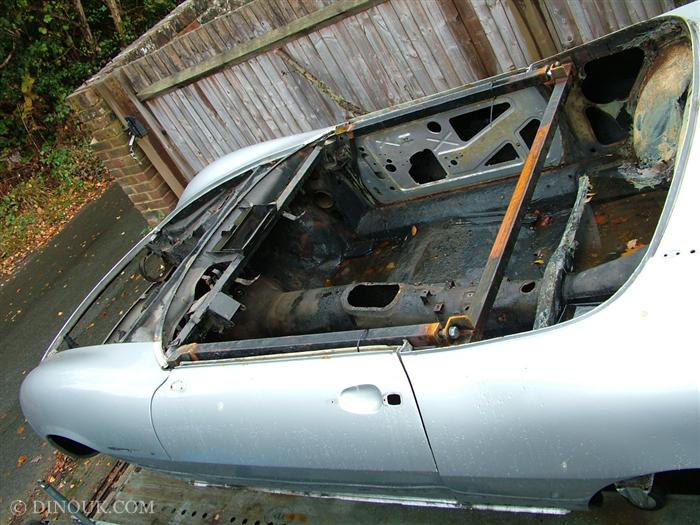 Fiat Dino Spider Stripped